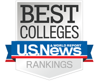 Best Colleges - U.S. News & World Report Rankkings badge