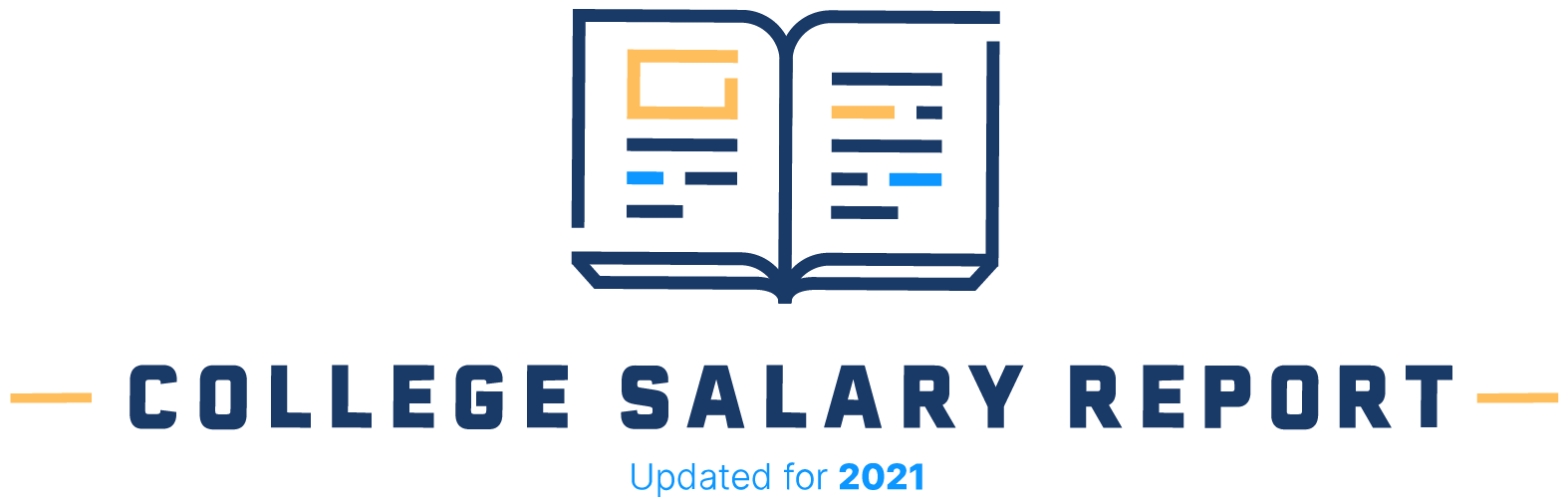 College Salary Report 2021 badge